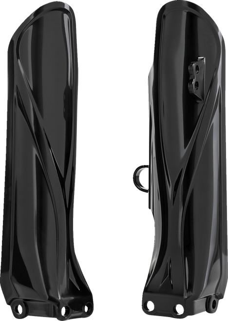 ACERBIS 2742650001 Fork Cover - Lower Black Yamaha