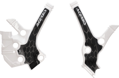 ACERBIS 2976221035 X-Grip Frame Guards - White/Black YZ 85