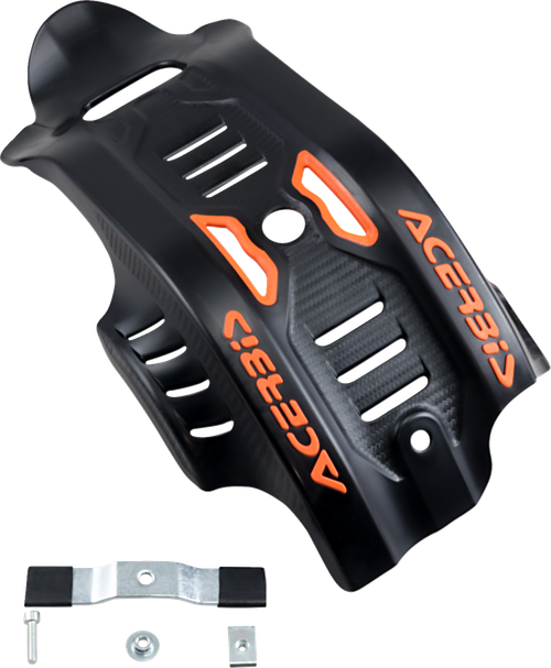 ACERBIS 2733465229 Skid Plate - '16 OEM Orange/Black Husqvarna | KTM