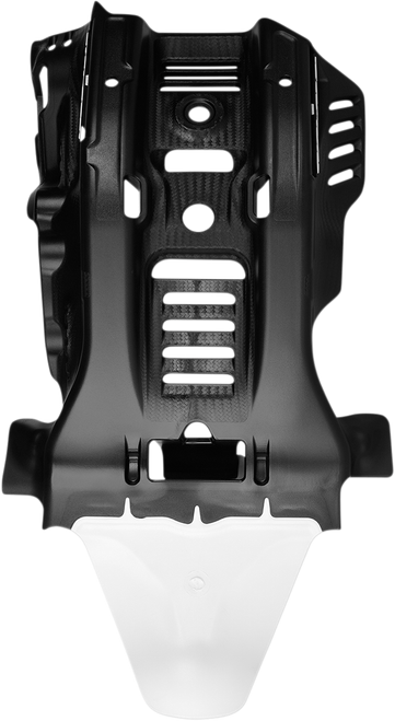 ACERBIS 2791671007 Skid Plate - Large Black/White Gas Gas | Husqvarna | KTM