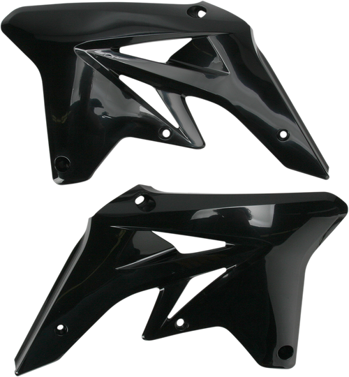 ACERBIS 2081900001 Replacement Radiator Shrouds - Black Suzuki RMZ '07-'09