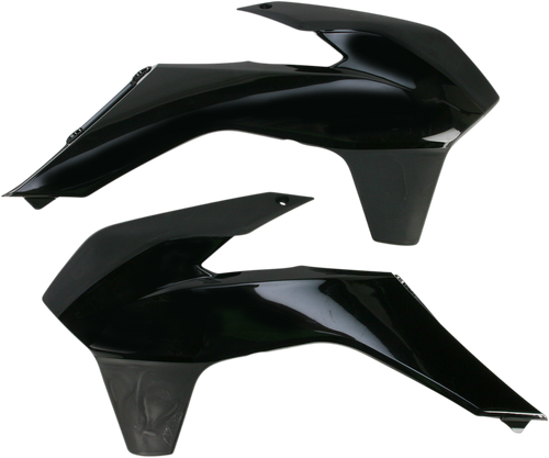 ACERBIS 2314250001 Replacement Radiator Shrouds - Black KTM EX/SX/XC '12-'16