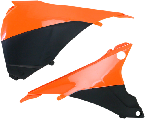 ACERBIS 2374121008 Replacement Air Box Covers - Orange/Black KTM EX/XC '14-'16