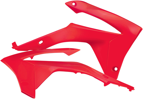 ACERBIS 2314370227 Replacement Radiator Shrouds - Red Honda CRF '13-'17