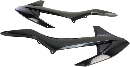 ACERBIS 2421080001 Replacement Radiator Shrouds - Black KTM EX/SX/XC '16-'19