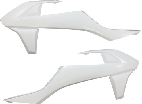 ACERBIS 2421080002 Replacement Radiator Shrouds - White KTM EX/SX/XC '16-'19
