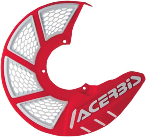 ACERBIS 2449490004 X-Brake Disc Cover - Red/White