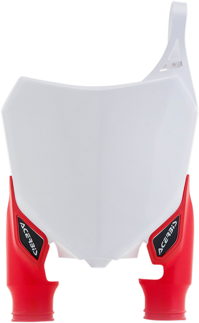 ACERBIS 2527411030 Raptor Front Number Plate - White/Red