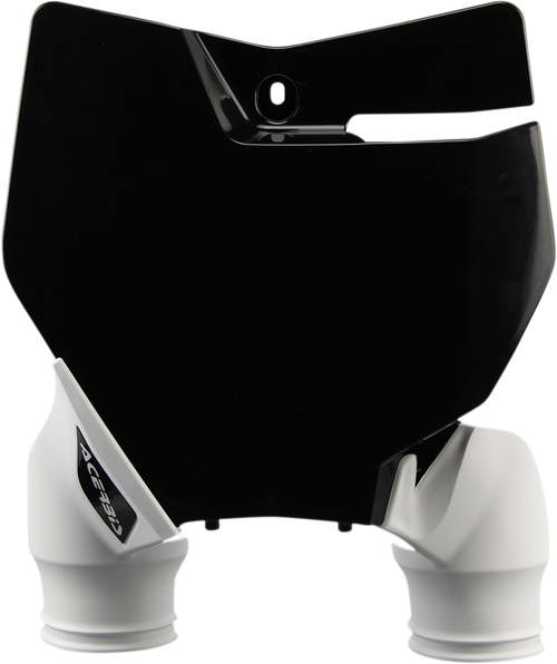 ACERBIS 2527421007 Raptor Front Number Plate - Black/White