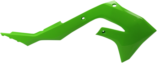 ACERBIS 2736300006 Replacement Radiator Shrouds - Green Kawasaki KX '19-'24