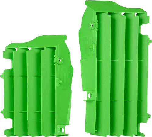 ACERBIS 2791430006 Radiator Louvers - Green Kawasaki KX '16-'24