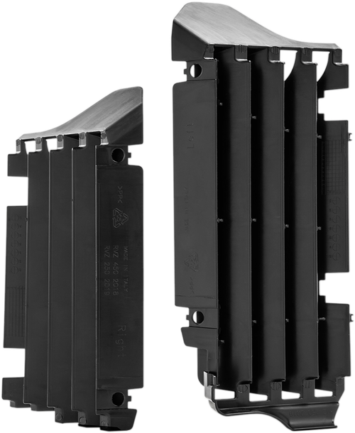 ACERBIS 2780540001 Radiator Louvers - Black Suzuki RMZ '19-'25
