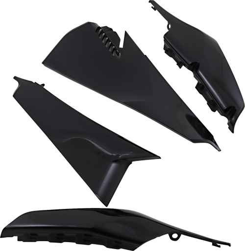 ACERBIS 2791620001 Replacement Side Panels - Vented Black Husqvarna '19-'23