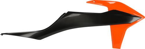 ACERBIS 2726515229 Replacement Radiator Shrouds - Black/Orange OEM '16 KTM EX/SX/XC '19-'23