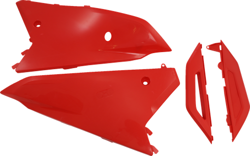 ACERBIS 2858890227 Replacement Side Panels - Upper/Lower Red Honda CRF '21-'24