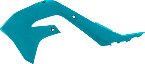 ACERBIS 2736307441 Replacement Radiator Shrouds - Teal/Metallic Kawasaki KX '19-'24