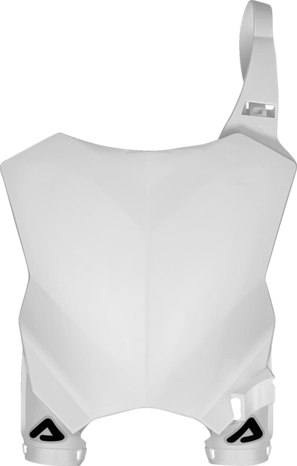 ACERBIS 2981840002 Raptor Front Number Plate - White