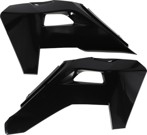 ACERBIS 2986680001 Replacement Radiator Shrouds - Black Husqvarna FC/FX/TC/TX '25