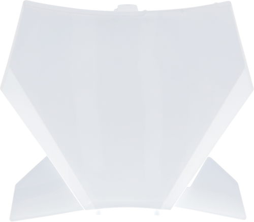 ACERBIS 2987170002 Replacement Front Number Plate - White