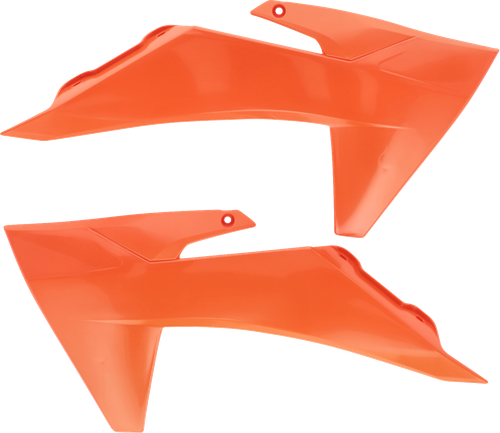 ACERBIS 2986965226 Replacement Radiator Shrouds - Orange OEM '16 KTM SX '24-'25