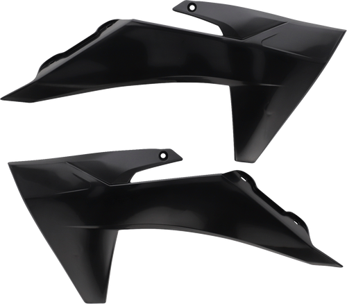 ACERBIS 2986960001 Replacement Radiator Shrouds - Black KTM SX '24-'25