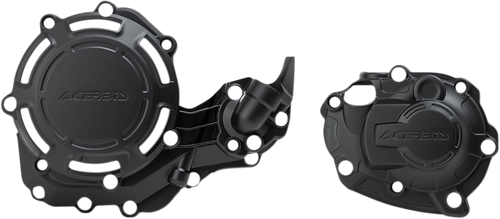 ACERBIS 2791690001 X-Power Engine Cover Kit - Black Yamaha