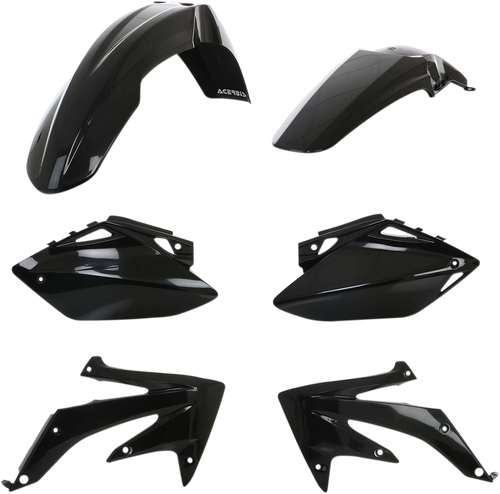 ACERBIS 2082050001 Standard Replacement Body Kit For Honda - Black Honda CRF '07-'08