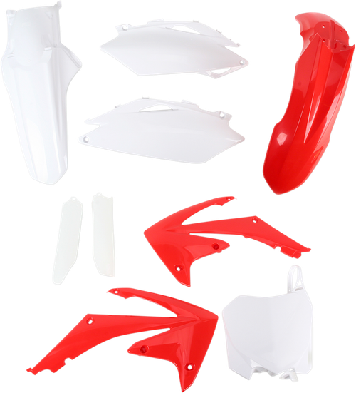 ACERBIS 2198000438 Full Replacement Plastic Kit For Honda - '10 OEM Red/White Honda CRF '09-'13