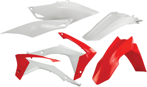 ACERBIS 2314403914 Standard Replacement Body Kit For Honda - '13-'17 OEM Red/White Honda CRF '13-'17