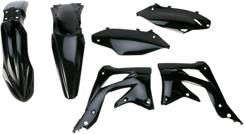 ACERBIS 2314190001 Standard Body Replacement Plastic Kit - Black Kawasaki KX '13-'15