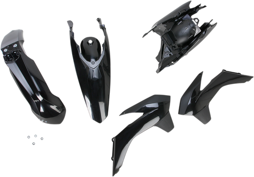 ACERBIS 2374130001 Standard Body Replacement Plastic Kit - Black KTM EX/XC '14-'16