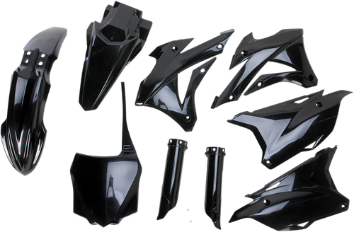 ACERBIS 2374110001 Full Replacement Plastic Kit For Kawasaki - Black Kawasaki KX '14-'21