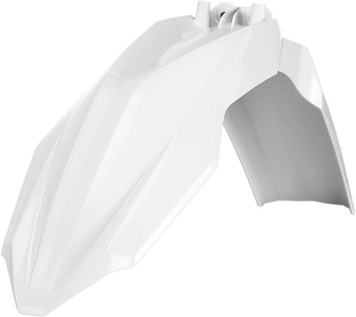ACERBIS 2393400002 Replacement Plastic Front Fender - White Husqvarna FC/FE/TC/TE '14-'16