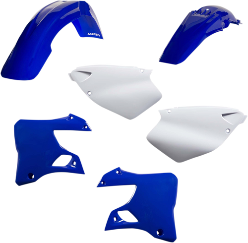 ACERBIS 2041290242 Standard Body Replacement Plastic Kit - '01 OEM Blue/White Yamaha YZ '00-'01