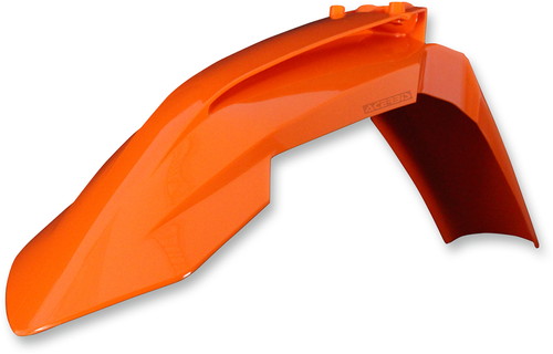ACERBIS 2421115226 Replacement Plastic Front Fender - '16 OEM Orange KTM EX/SX/XC '16-'23