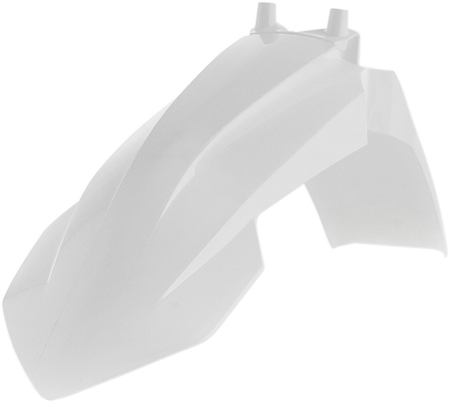 ACERBIS 2449510002 Replacement Plastic Front Fender - White Gas Gas | KTM SX | MC '16-'23