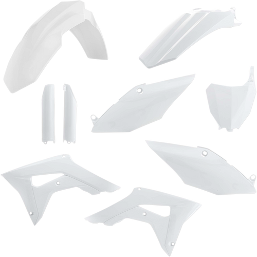 ACERBIS 2630700002 Full Replacement Plastic Kit For Honda - White Honda CRF '17-'18