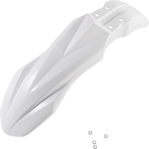ACERBIS 2685800002 Replacement Plastic Front Fender - White Kawasaki KX '18-'25