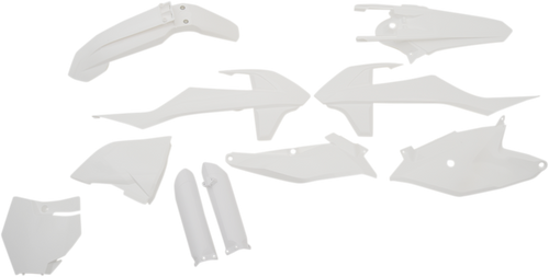 ACERBIS 2686020002 Full Replacement Plastic Kit - White Gas Gas | KTM SX/MC '18-'24