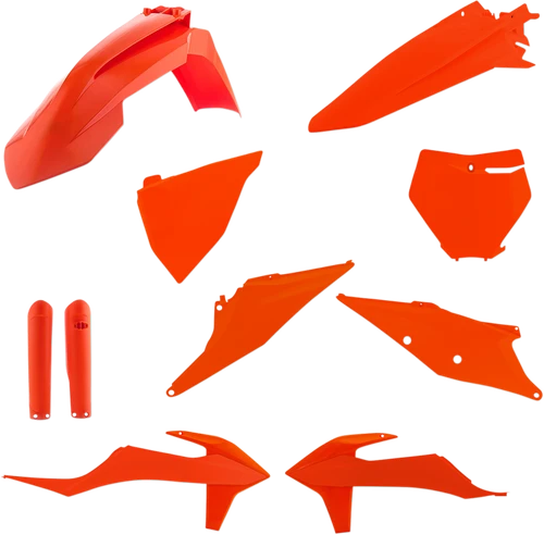 ACERBIS 2726495226 Full Replacement Plastic Kit - '16 OEM Orange KTM SX/XC '19-'22