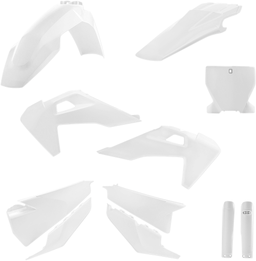 ACERBIS 2726550002 Full Replacement Plastic Kit For Husqvarna - White Husqvarna FC/FX/TC/TX '19-'22