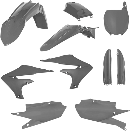 ACERBIS 2736350011 Full Replacement Plastic Kit For Yamaha - Gray Yamaha YZ '19-'24
