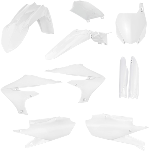 ACERBIS 2736350002 Full Replacement Plastic Kit For Yamaha - White Yamaha YZ '19-'24