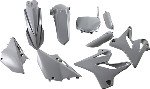 ACERBIS 2402960011 Full Replacement Plastic Kit For Yamaha - Gray Yamaha YZ '15-'22