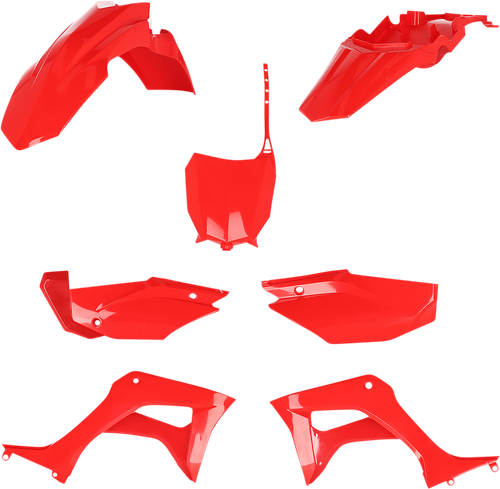 ACERBIS 2861930227 Full Replacement Plastic Kit For Honda - Red Honda CRF '19-'25