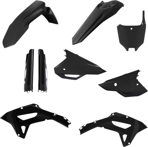 ACERBIS 2861800001 Full Replacement Plastic Kit For Honda - Black Honda CRF '21-'24