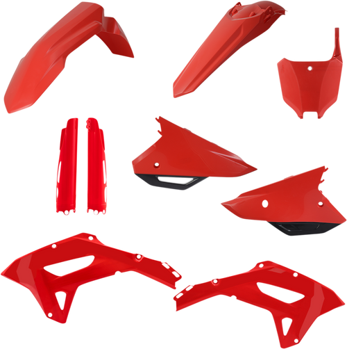 ACERBIS 2861807118 Full Replacement Plastic Kit For Honda - '21-'24 OEM Red Honda CRF '21-'24