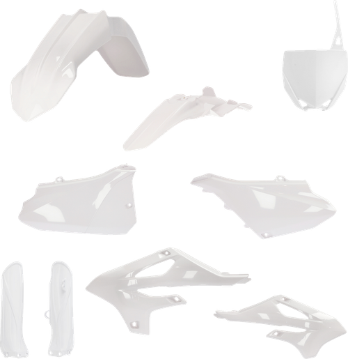 ACERBIS 2936200002 Full Replacement Plastic Kit For Yamaha - White Yamaha YZ '22-'25