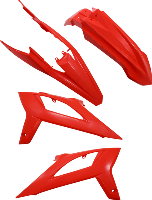 ACERBIS 2936270145 Standard Body Replacement Plastic Kit - '22 OEM Red Beta Enduro RR '20-'22