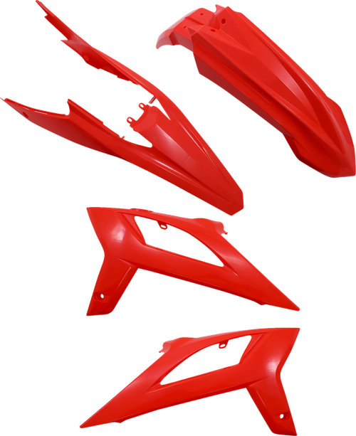 ACERBIS 2936277118 Standard Body Replacement Plastic Kit - '21 OEM Red Beta Enduro RR '20-'22